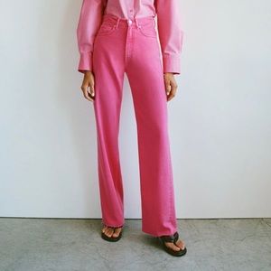 Pink Jeans from Zara